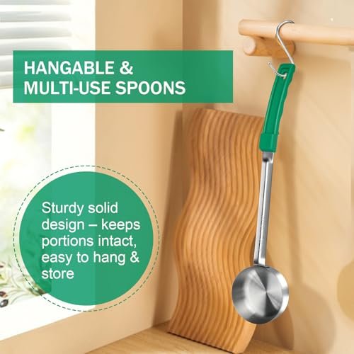 4 Oz Stainless Steel Portion Ladle 2 Pack