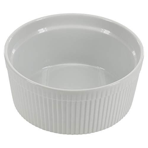 BIA Cordon Bleu Classic 1.5-Quart Souffle Dish, White