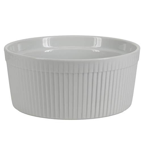 BIA Cordon Bleu Classic 1.5-Quart Souffle Dish, White