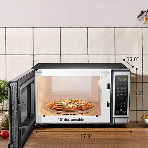 BLACK+DECKER Countertop Microwave Oven, 0.7 Cu.Ft, 700W, Stainless Steel