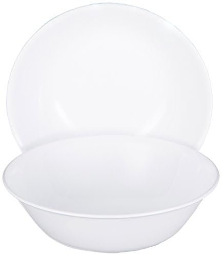 Corelle Livingware Winter Frost White 2qt Serving Bowl - 1 Bowl - 2 Quart - Chip Rsistant Glass
