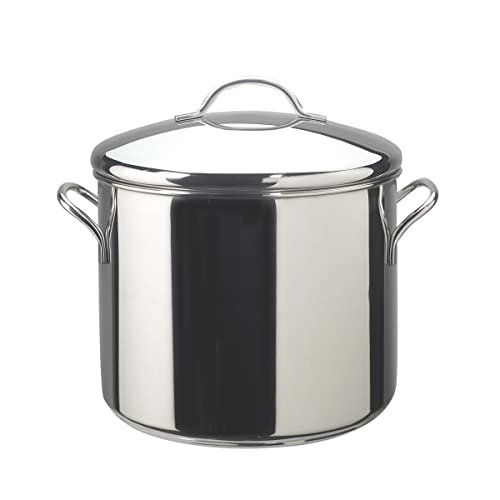 Farberware Classic Series 12 Qt Stainless Steel Stock Pot With Lid, Silver