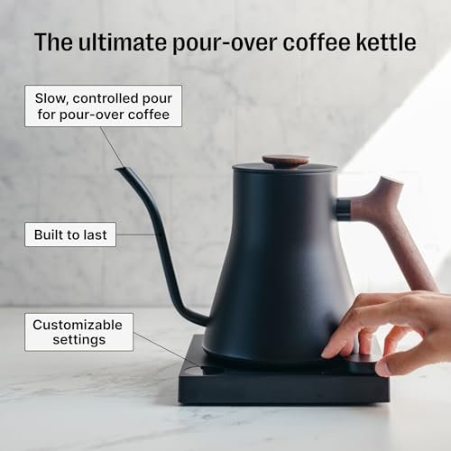 Fellow Stagg EKG Pro Gooseneck Electric Kettle for Pour-Over Coffee, Tea