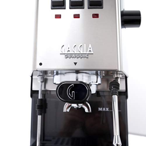 Gaggia RI9380/46 E24 Espresso Machine, Brushed Stainless Steel