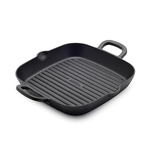 GreenPan x Bobby Flay 11" Pre-Seasoned Cast Iron Square Grill Pan