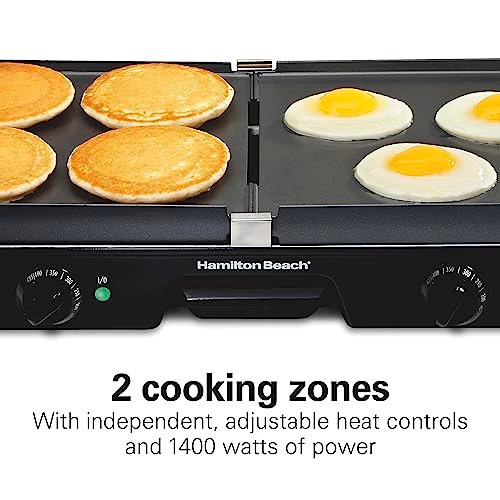 Hamilton Beach 3-in-1 Electric Indoor Grill + Electric Griddle