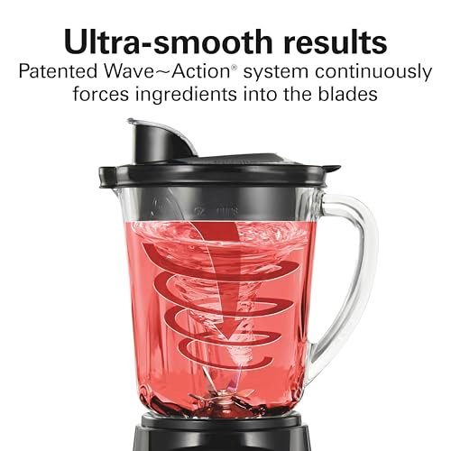 Hamilton Beach Power Elite Blender For Smoothies With Wave Action System