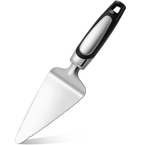 Heavy Duty Pie Server Spatula Stainless Steel Cake Cutter Thick Blade