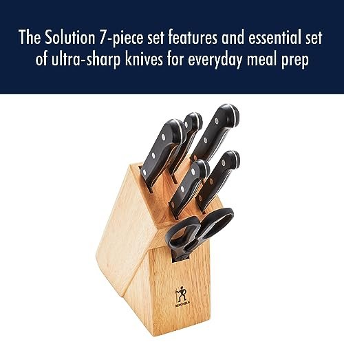 Henckels Solution 7-Pc Knife Set, Razor-Sharp, German Engineered