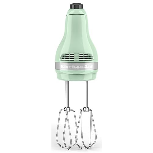 KitchenAid 5-Speed Ultra Power Hand Mixer, Stainless Steel/Plastic, White