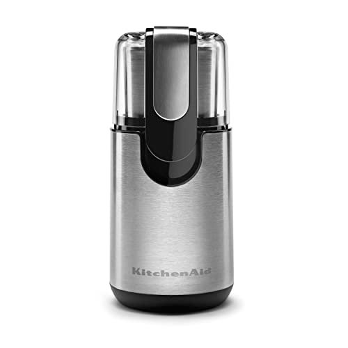 KitchenAid BCG111OB Blade Coffee Grinder, 4 oz, Onyx Black