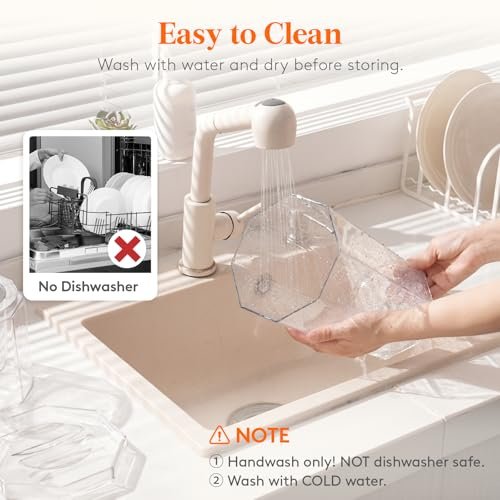Lifewit 1.6 Gallon Drink Dispenser for Party with Leak-Proof Spigot, 2 Pcs