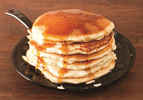 Lodge Round Seasoned Cast Iron Griddle, PFAS-Free, 10.5 Inches