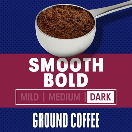 Maxwell House Ground Coffee, Smooth Bold Dark Roast, 26.7 oz Canister