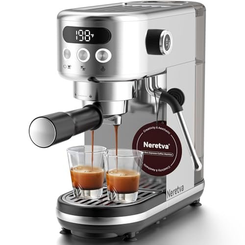 Neretva 20 Bar Espresso Machine Super Compact Espresso Coffee Machine