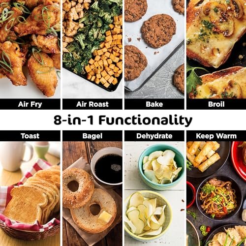Ninja Digital Air Fry Countertop Oven, 8-in-1, XL, Silver, SP101