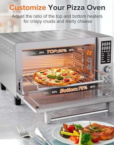 Nuwave Bravo Pro Smart Air Fryer Toaster Oven Countertop Combo