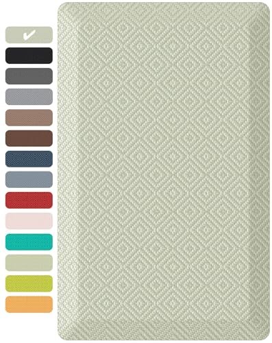 Ophanie Kitchen Mats for Floor, 3/4 Inch, 20x32 Anti Fatigue Cushioned Mat,Kitchen Rugs,Waterproof,Comfort Ergonomic Standing Mat for Office,Home,Sink with 99+ Pairs of Anti-Slip Bottom Ridges