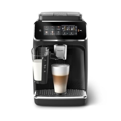 PHILIPS 3300 Series Fully Automatic Espresso Machine, LatteGo Milk System