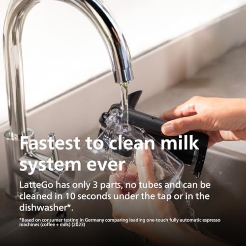 PHILIPS 3300 Series Fully Automatic Espresso Machine, LatteGo Milk System