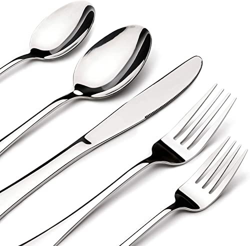 Silverware Set for 12,60 Piece Stainless Steel Flatware Utensil Cutlery Set