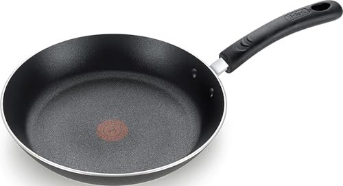 T-Fal Experience Nonstick Fry Pan 12.5 Inch, Induction, Oven Broiler Safe 400F, Non Stick Frying Pan, Skillet, Kitchen Egg Pan, Omelet Pan, Cookware, Pots and Pans, Home, Dishwasher Safe, Black