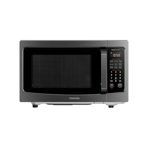 TOSHIBA Flatbed Microwave Oven with Inverter Technology, 1.3 Cu.Ft, 1200W