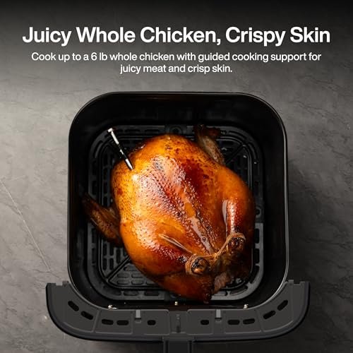 Typhur Sync 8QT AI Smart Air Fryer with Built-in Wireless Meat Thermometer