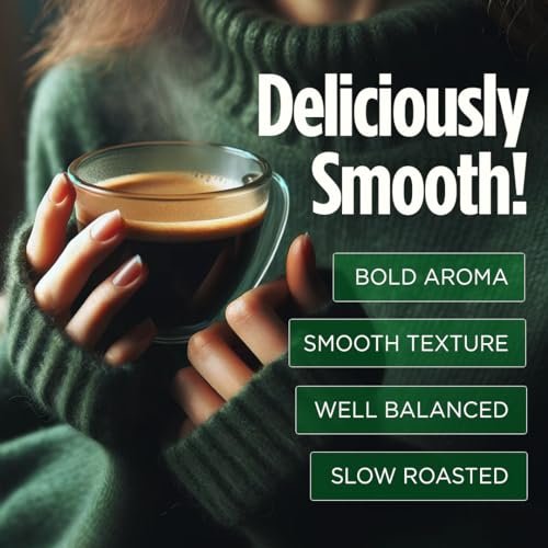 VitaCup Perfect Low Acid USDA Organic Coffee Ground, Fair Trade, 11oz