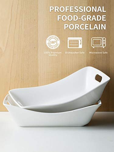 YHOSSEUN Large Serving Bowls with Handles, Serving Dishes For Entertaining