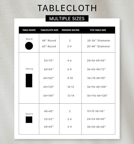 YiHomer Pastoral Rectangle Table Cloth 100% Polyester Fabric 60 x 84 Inch